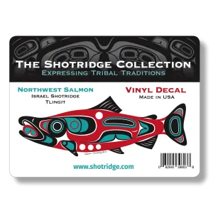 Northwest Salmon Vinyl Decal