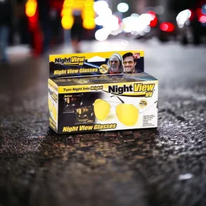 NPI NV-1000 Yellow Polycarbonate- Night View Glasses