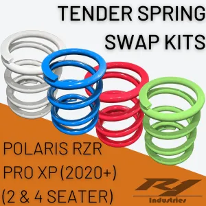 Polaris RZR Pro XP (2 & 4 Seater) Tender Spring Swap Kit (2020 )