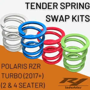 Polaris RZR Turbo (2 & 4 Seater) Tender Spring Swap Kit (2017 )