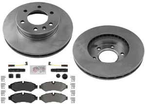 Rear Disc Brake Rotors for  Mercedes Benz Sprinter 2500 19-24 w Electric Parking