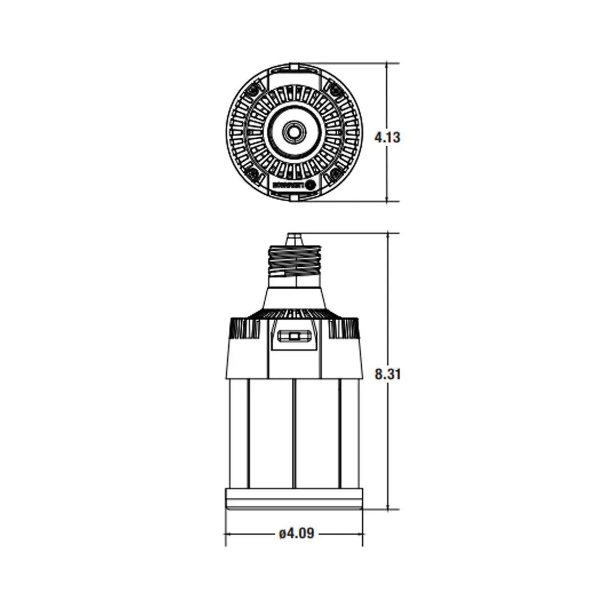 Retrofit Corn LED Bulb, 60W|90W|120W, 18000 Lumens, 30K|40K|50K, EX39 Mogul, 120-277V