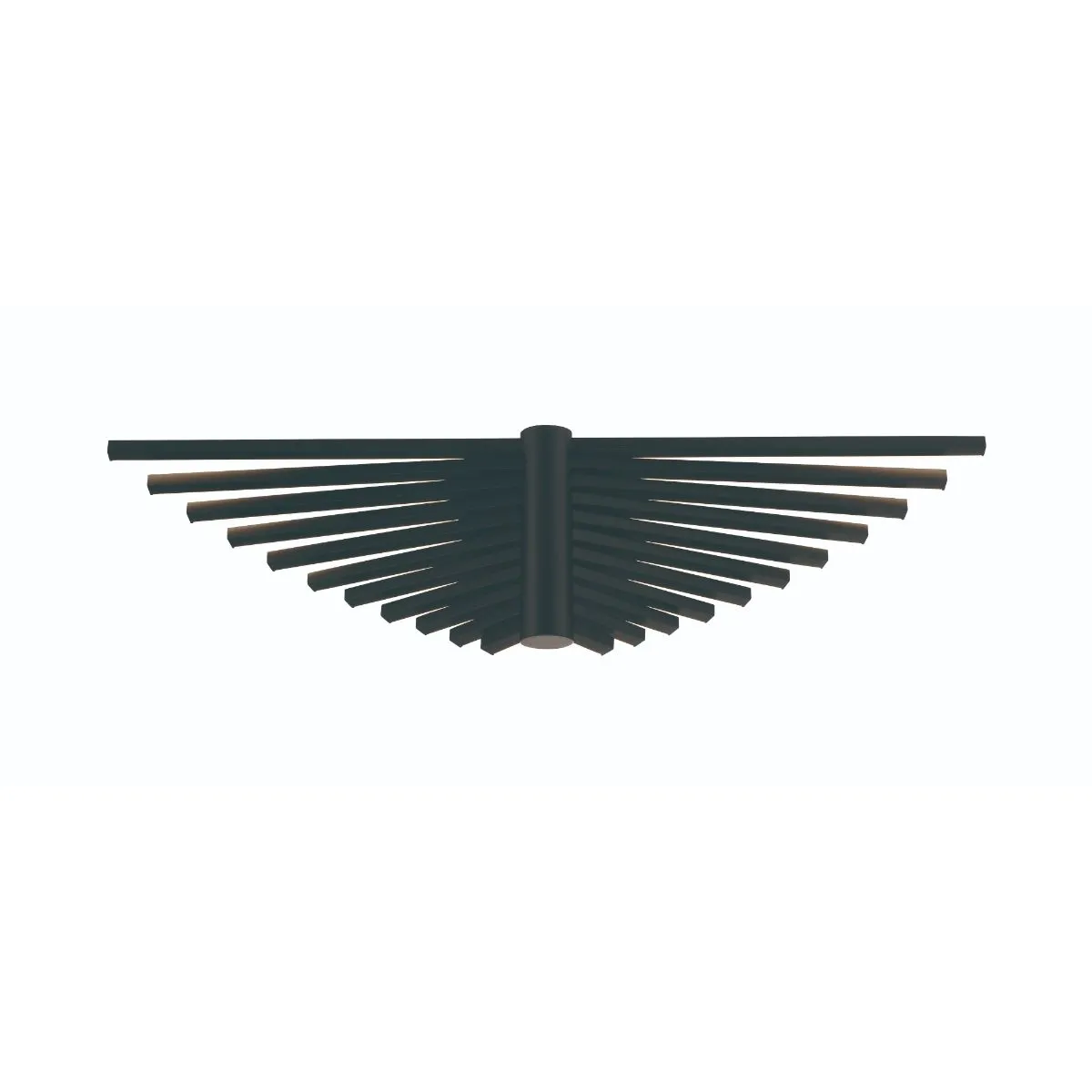 Seraph 25 in. LED Wall Sconce black Finish