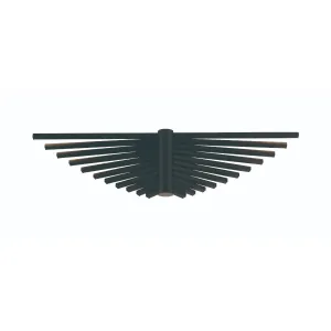 Seraph 25 in. LED Wall Sconce black Finish