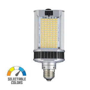 Shoe Box Retrofit LED Lamp, 110 Watts, 15700 Lumens, 30K|40K|50K, EX39 Mogul Base, 120-277V