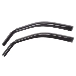 WeatherTech Side Window Deflectors - Front - Dark Smoke - GM Fullsize Truck 2019