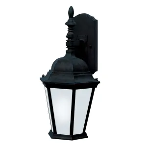 Westlake LED E26 19 in. LED Outdoor Wall Light 455 Lumens 3000K Black Finish